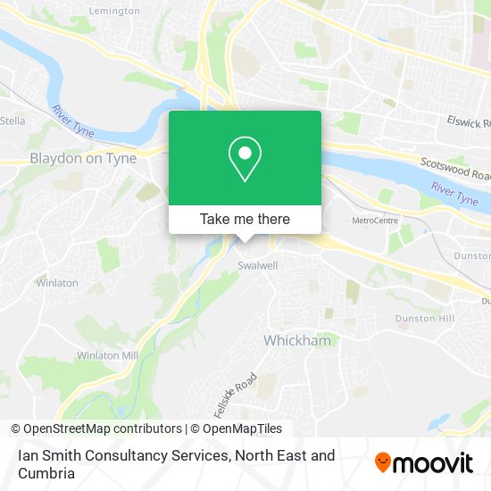 Ian Smith Consultancy Services map