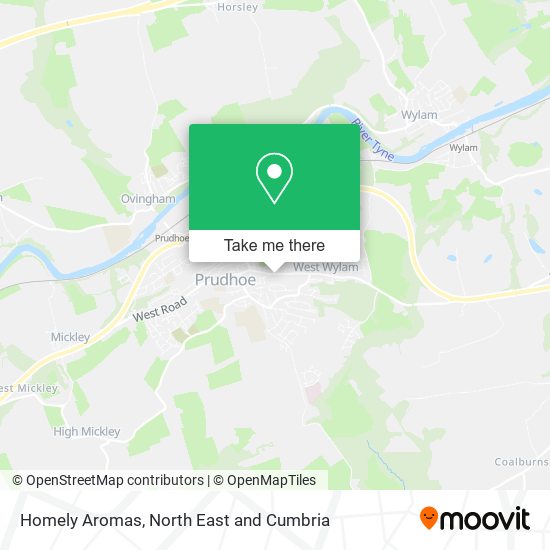 Homely Aromas map