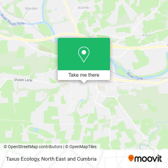 Taxus Ecology map
