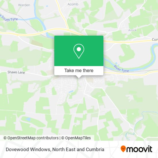 Dovewood Windows map