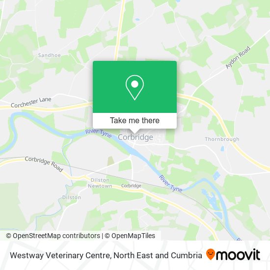 Westway Veterinary Centre map