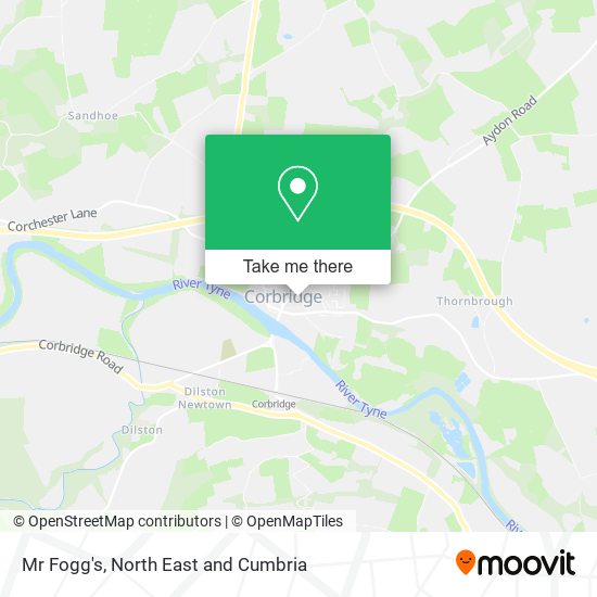 Mr Fogg's map