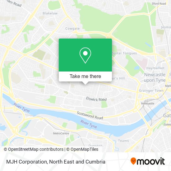 MJH Corporation map