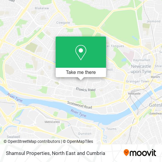Shamsul Properties map