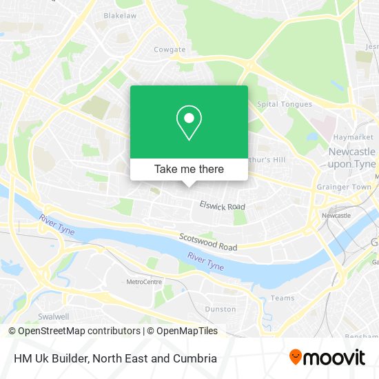 HM Uk Builder map