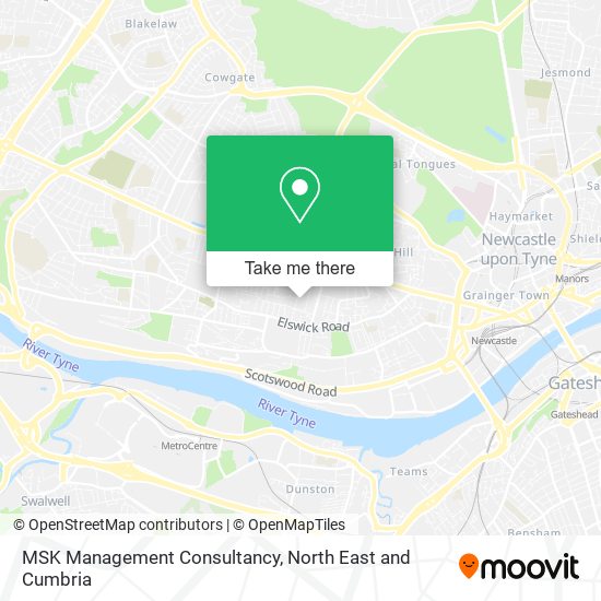 MSK Management Consultancy map
