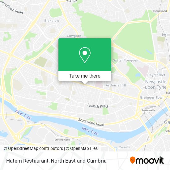Hatem Restaurant map