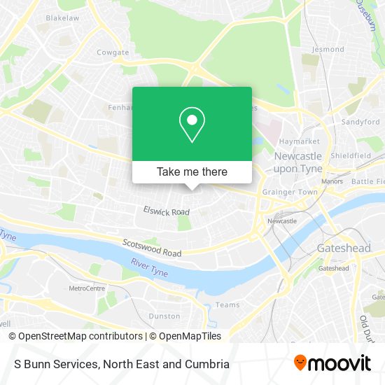 S Bunn Services map