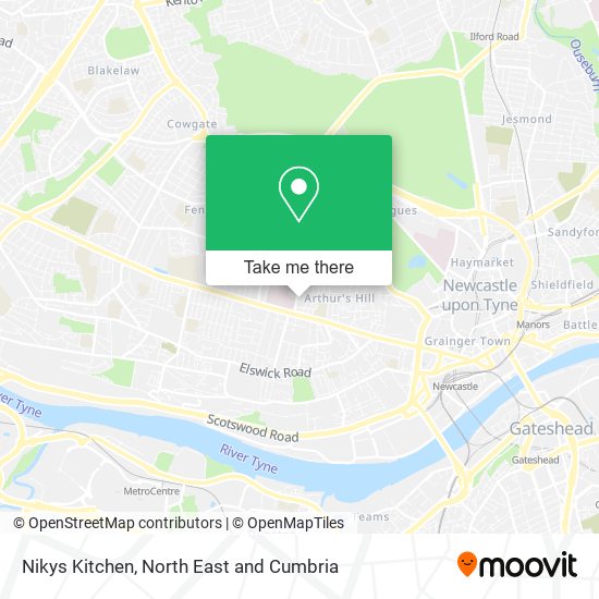Nikys Kitchen map