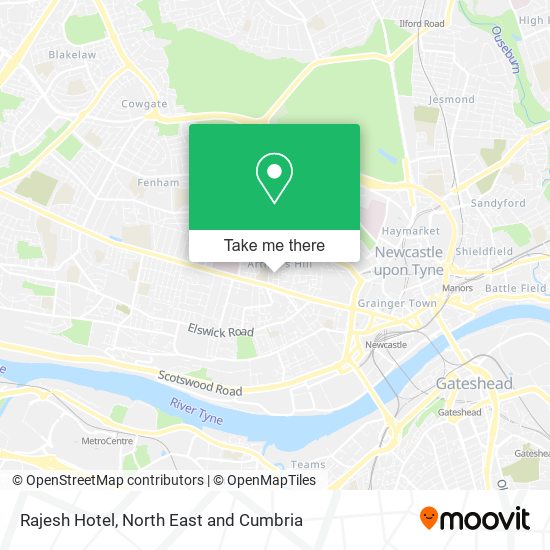 Rajesh Hotel map