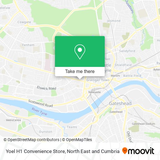 Yoel H1 Convenience Store map