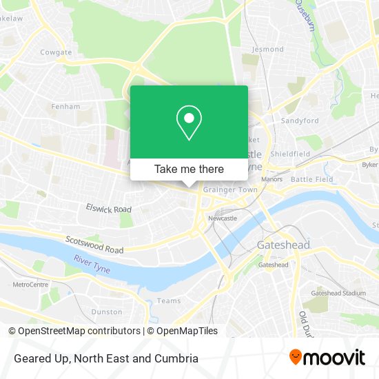 Geared Up map