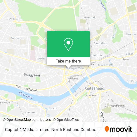 Capital 4 Media Limited map