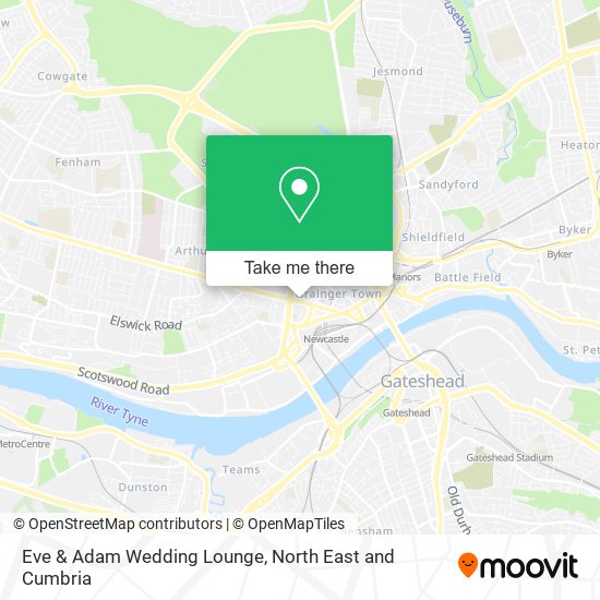 Eve & Adam Wedding Lounge map
