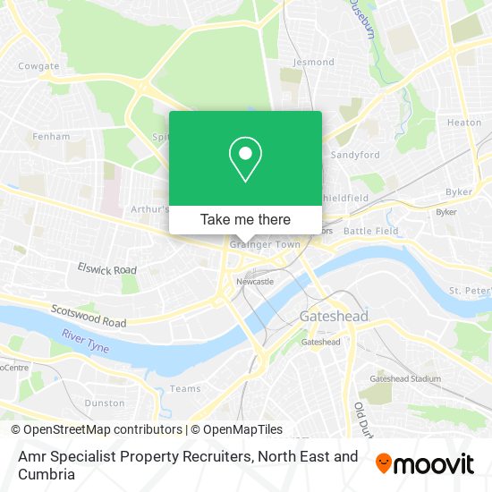 Amr Specialist Property Recruiters map