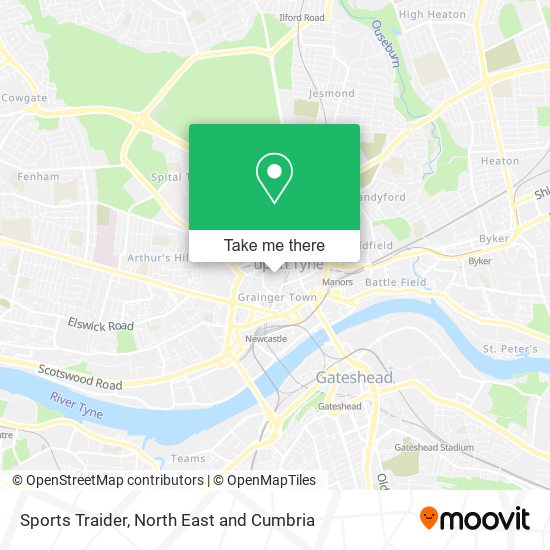 Sports Traider map