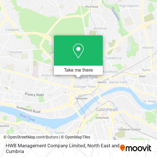 HWB Management Company Limited map