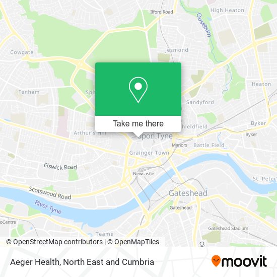 Aeger Health map