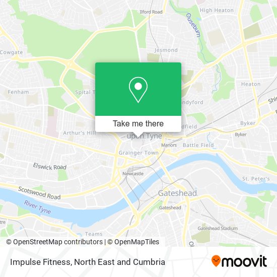 Impulse Fitness map