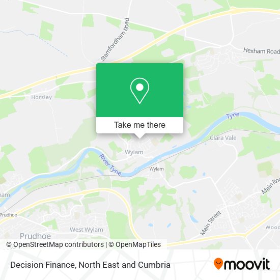 Decision Finance map