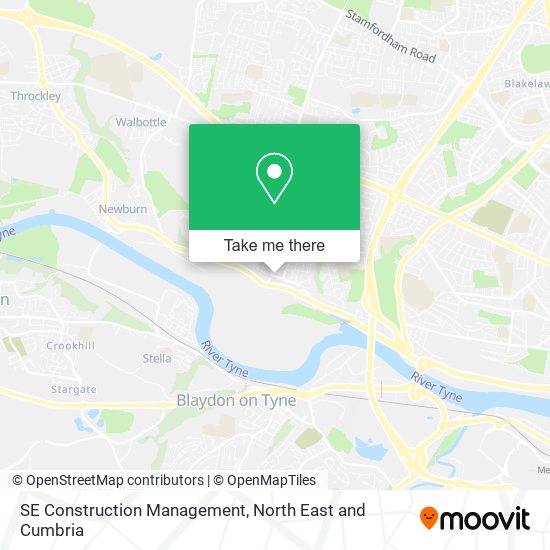 SE Construction Management map