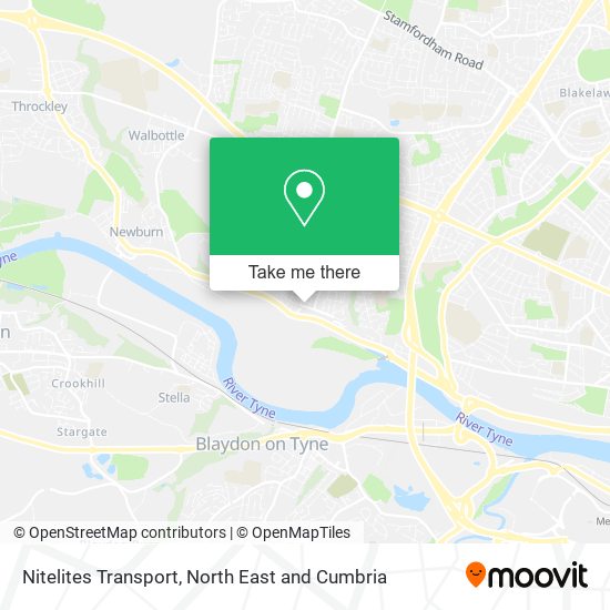 Nitelites Transport map