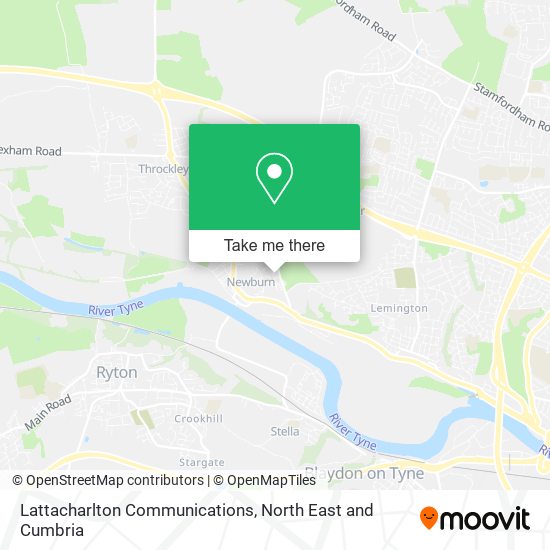 Lattacharlton Communications map