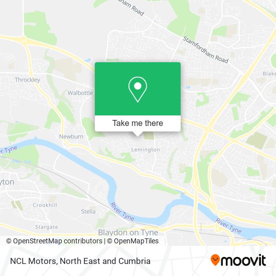 NCL Motors map