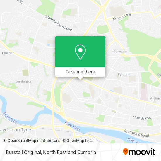 Burstall Original map