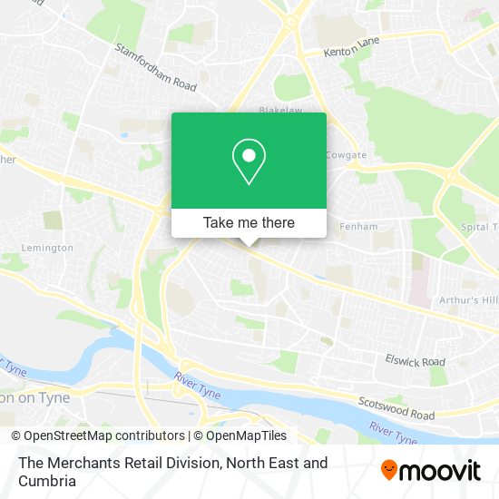 The Merchants Retail Division map