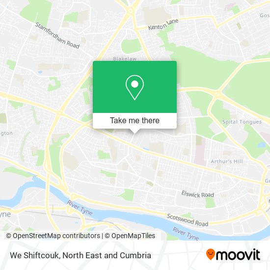 We Shiftcouk map