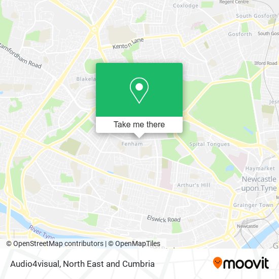 Audio4visual map
