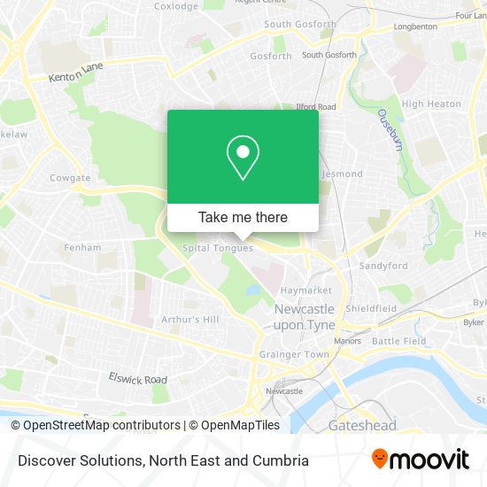 Discover Solutions map