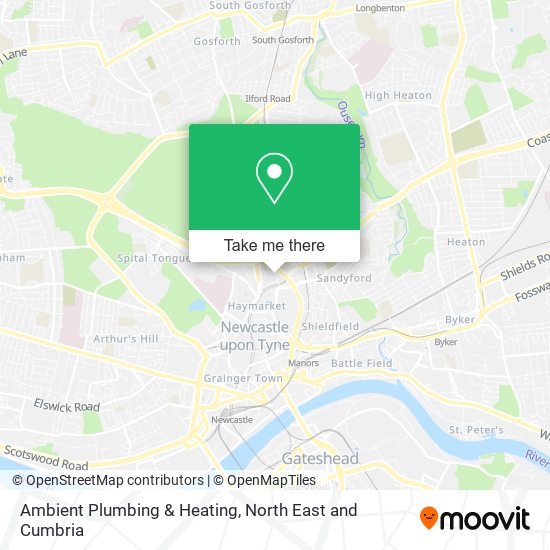 Ambient Plumbing & Heating map