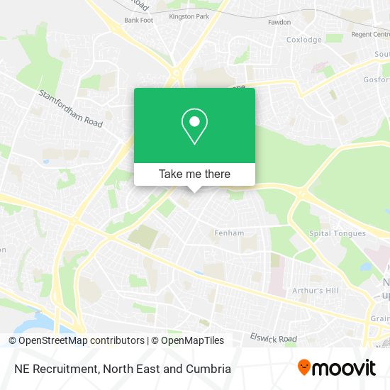 NE Recruitment map