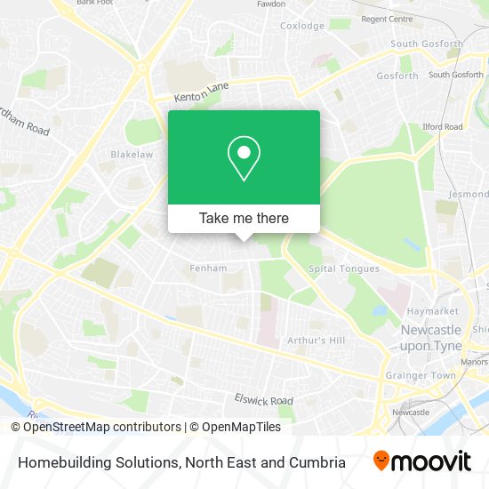 Homebuilding Solutions map