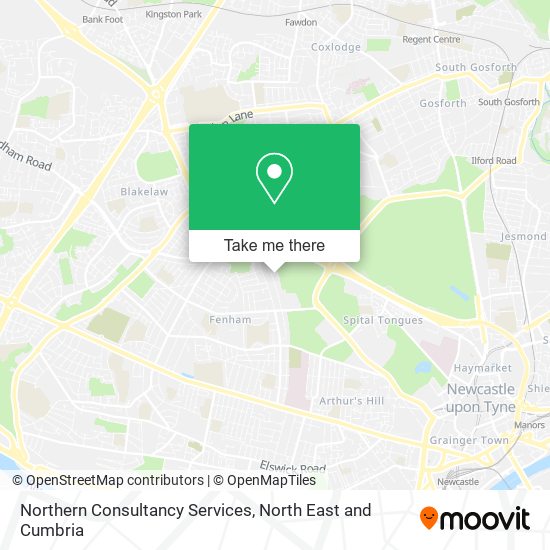 Northern Consultancy Services map