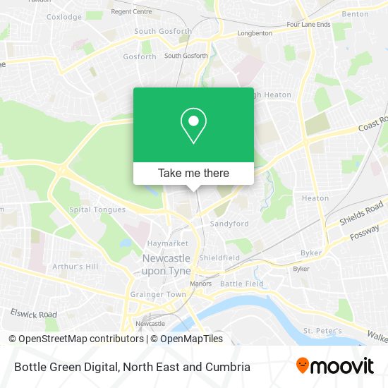 Bottle Green Digital map