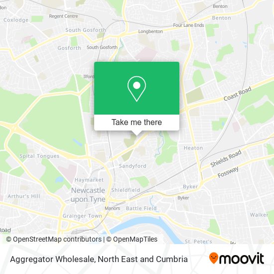 Aggregator Wholesale map