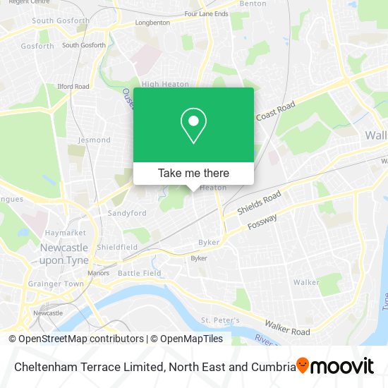 Cheltenham Terrace Limited map