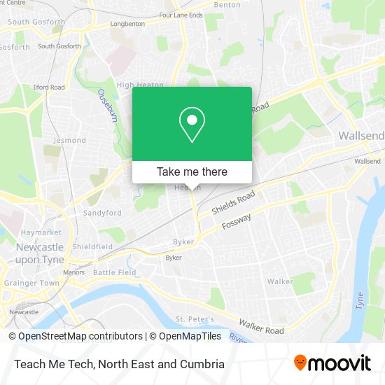 Teach Me Tech map