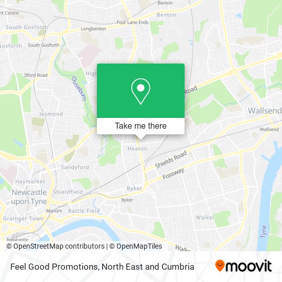 Feel Good Promotions map