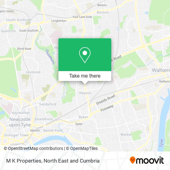 M K Properties map