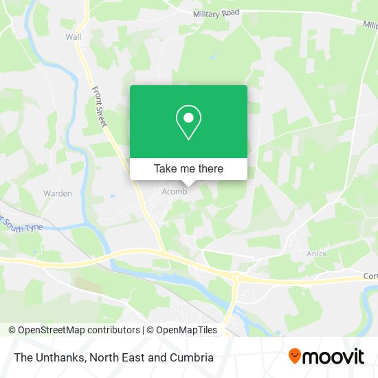 The Unthanks map