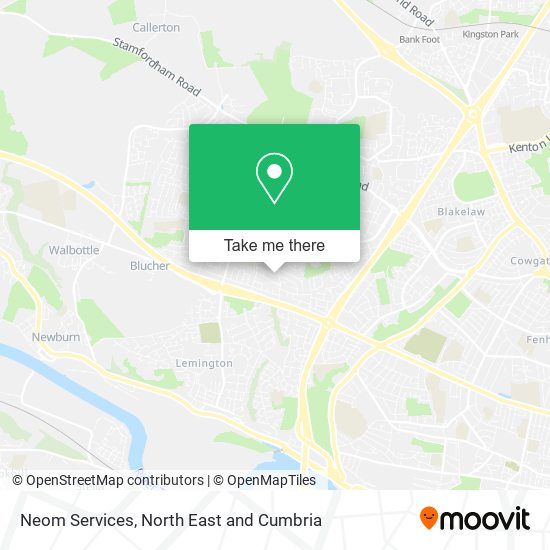 Neom Services map
