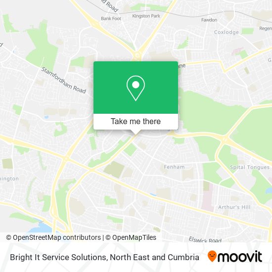 Bright It Service Solutions map