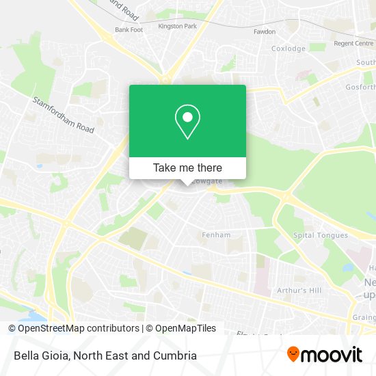 Bella Gioia map