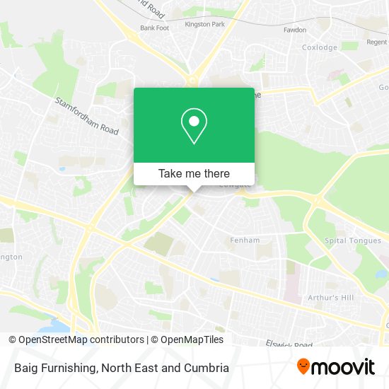 Baig Furnishing map
