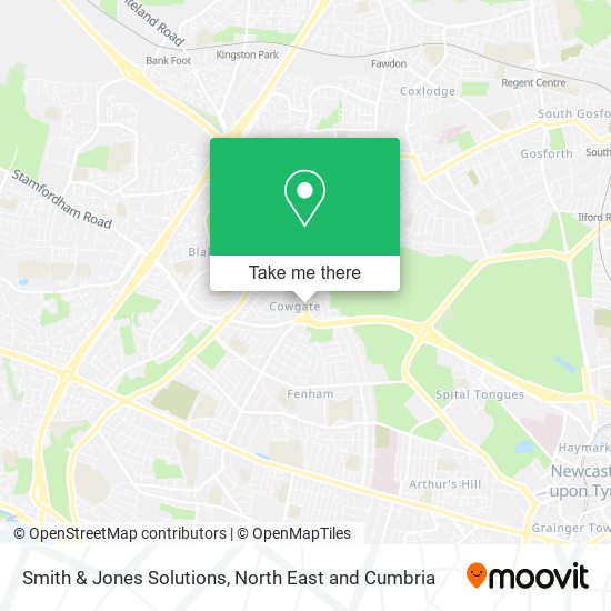 Smith & Jones Solutions map