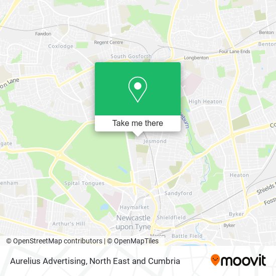 Aurelius Advertising map